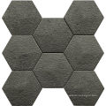 Environment-Friendly Materials Hexagon Concrete Interior Wall Cement Mosaic Tiles